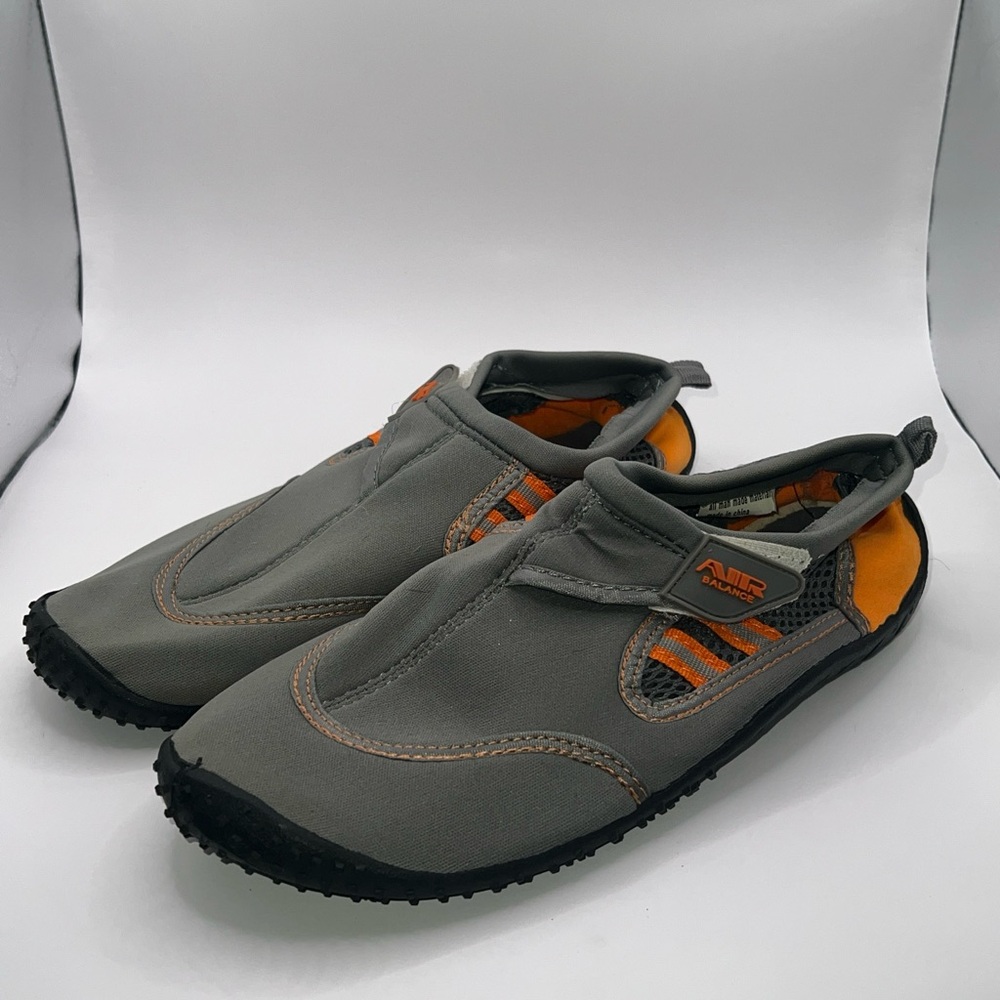 Air balance Gray and Orange Slip-On water Shoes